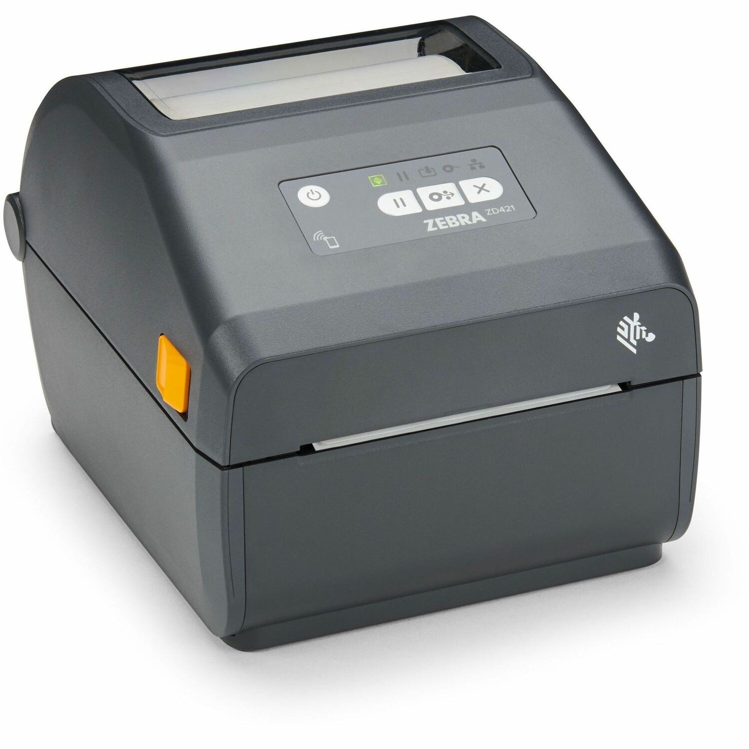 Zebra ZD421 Retail, Hospitality, Government, Transportation & Logistic Thermal Transfer Printer - Monochrome - Desktop, Portable - Label/Receipt Print - USB - USB Host - Near Field Communication (NFC)