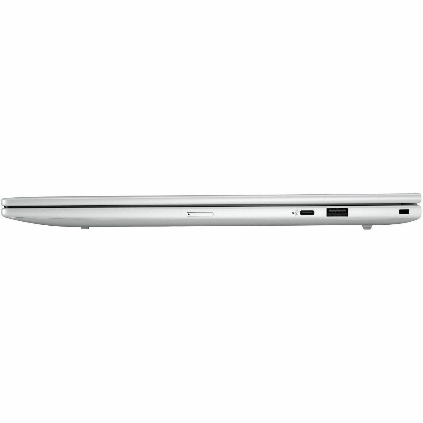 HP EliteBook 8 G1a 16" Copilot+ PC Notebook - WUXGA - AMD Ryzen AI 5 PRO 340 - 32 GB - 512 GB SSD - Glacier Silver