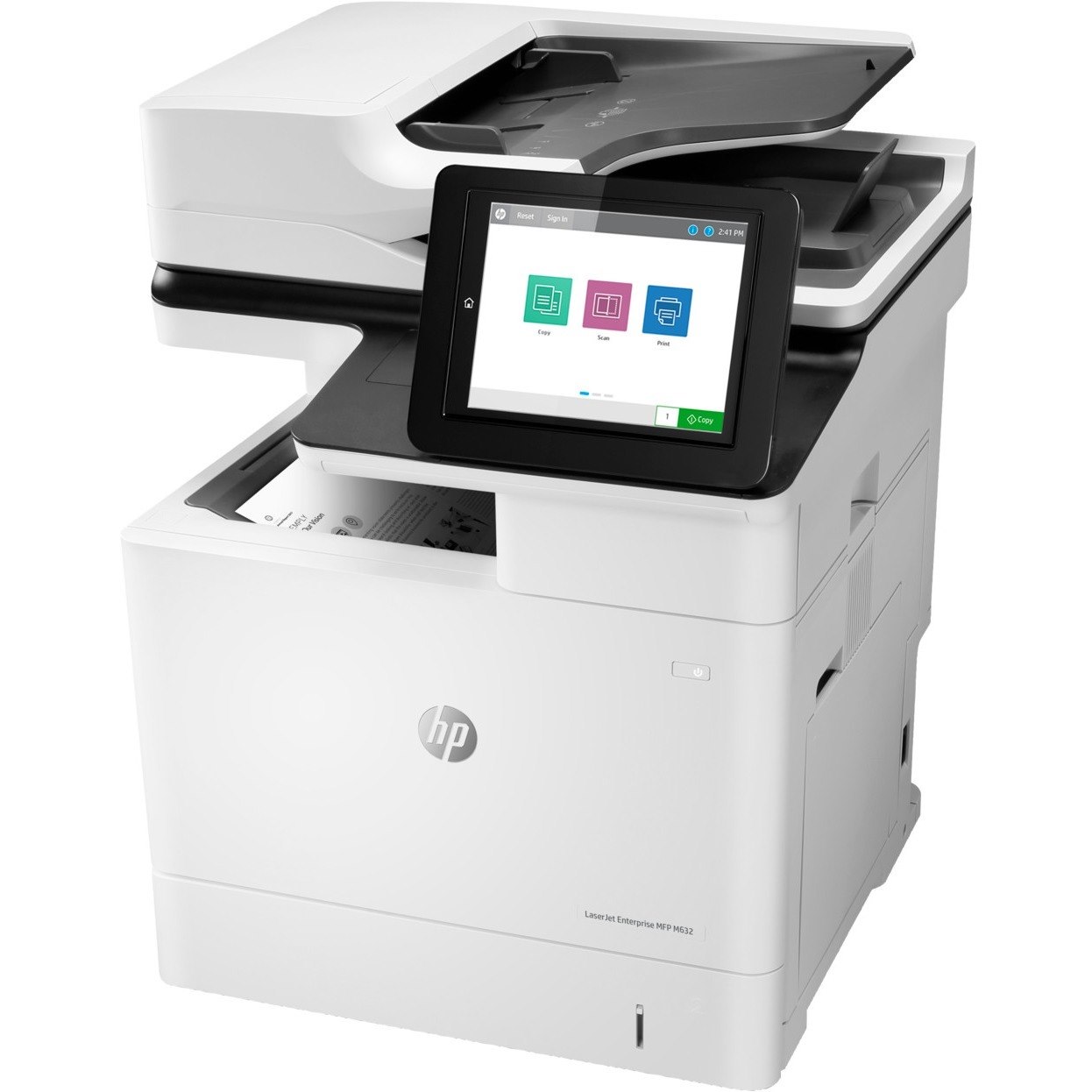 HP LaserJet M632h Laser Multifunction Printer - Monochrome