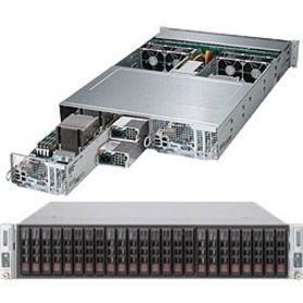 Supermicro SuperServer 2028TP-DC1TR Server Barebone System - 2U Rack-mountable - Socket LGA 2011-v3 - 2 x Processor Support