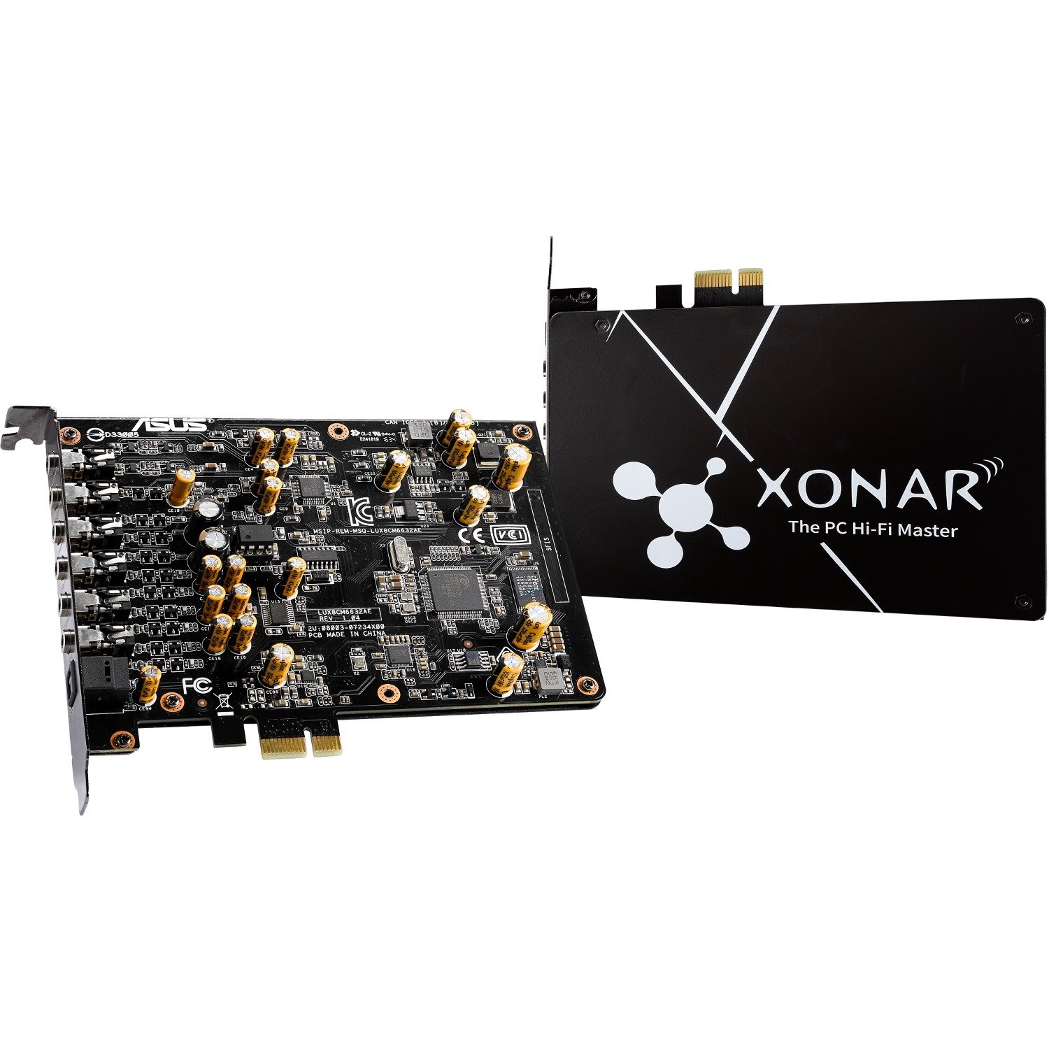 Asus Xonar AE Sound Board - 24 bit DAC Data Width - 7.1 Sound Channels - Internal