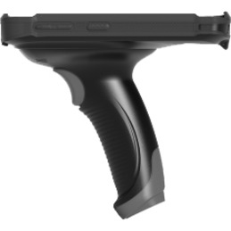 Pistol grip for MT90 with window for rear camera.