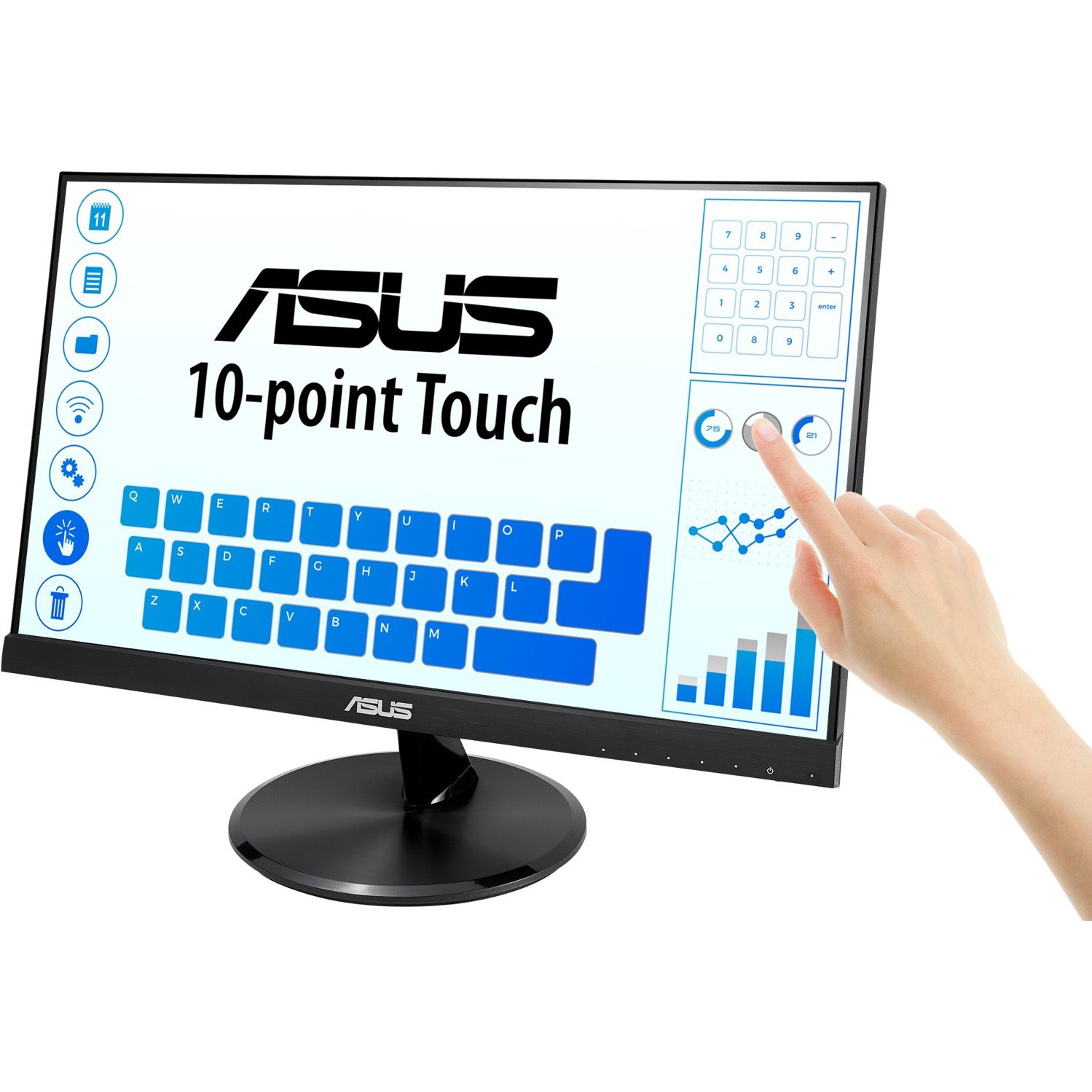 Asus VT229H 22" Class LCD Touchscreen Monitor - 16:9 - 5 ms