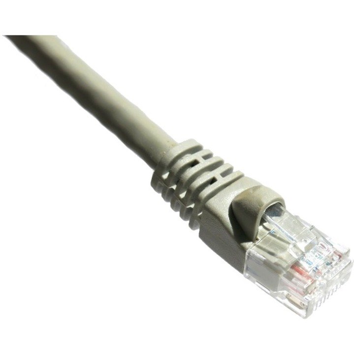 Axiom 25FT CAT6A 650mhz Patch Cable Molded Boot (Gray)