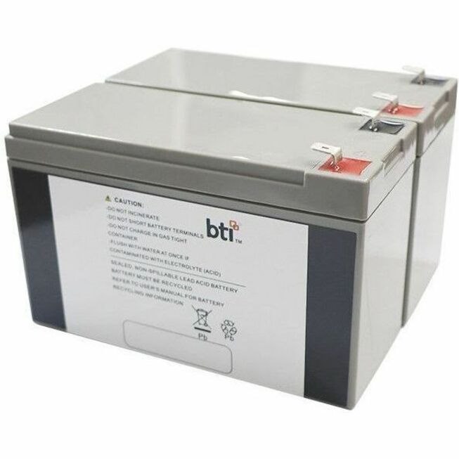 BTI RB1290X2-BTI 12V 2-CELL LEAD ACID UPS BATTERY FOR CYBERPOWER RB1290