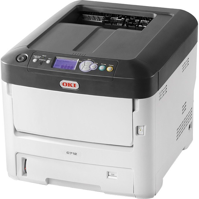 Oki C712 C712dn Desktop LED Printer - Color