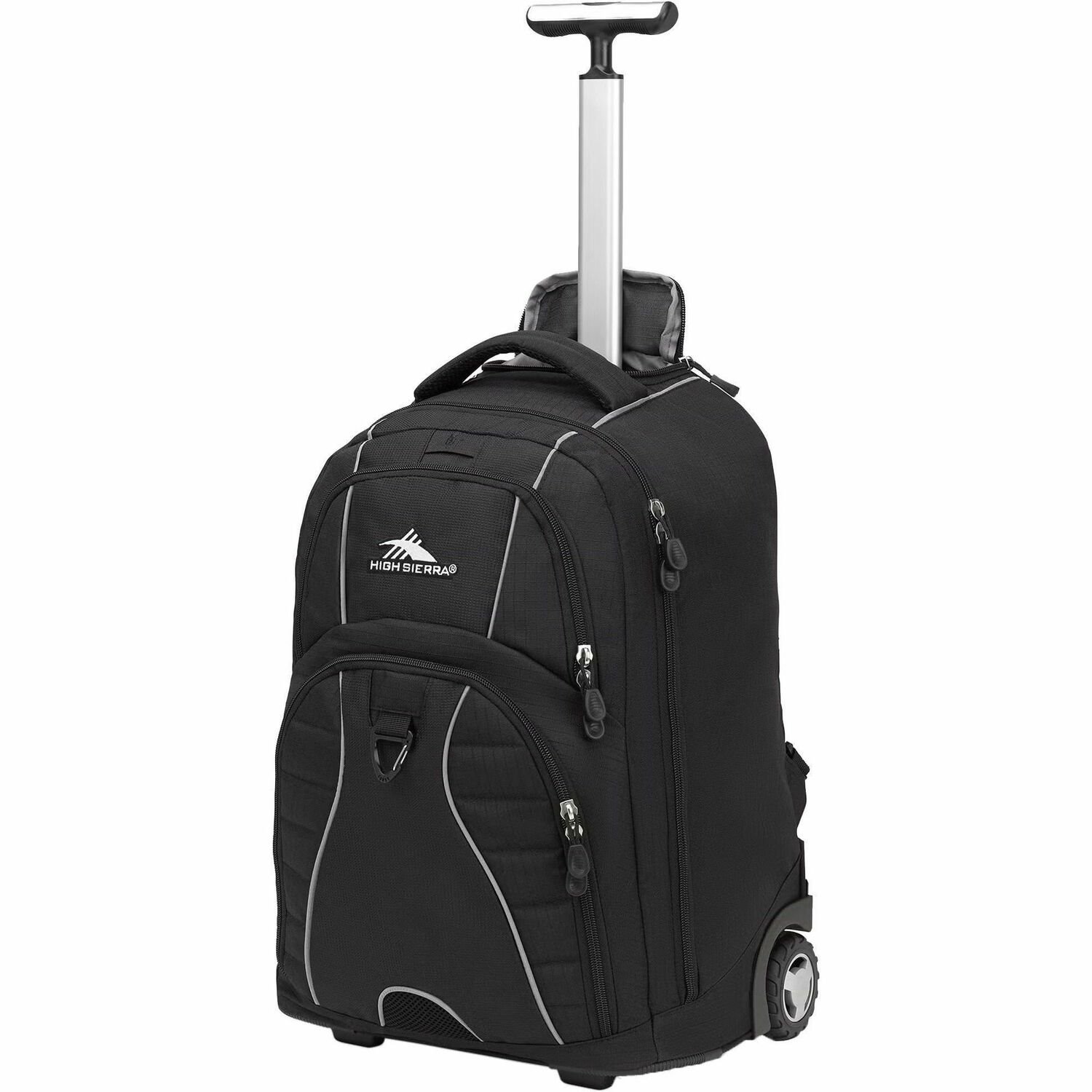High Sierra Freewheel Carrying Case (Rolling Backpack) for 38.1 cm (15") to 43.2 cm (17") Notebook - Black