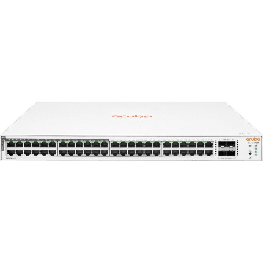 HPE Instant On 1830 48 Ports Manageable Ethernet Switch - Gigabit Ethernet - 1000Base-T, 1000Base-X