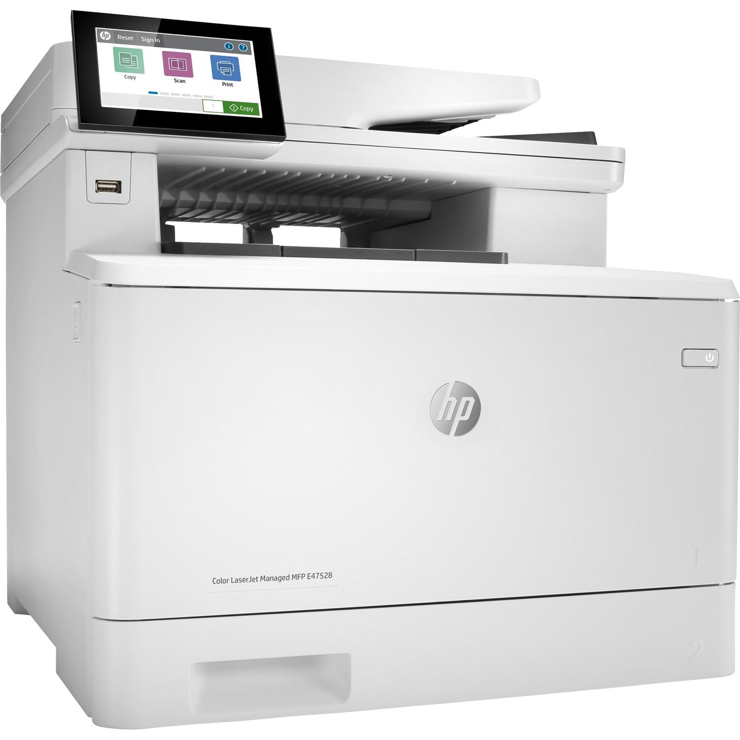 HP Color LaserJet Managed MFP E47528f A4 Printer