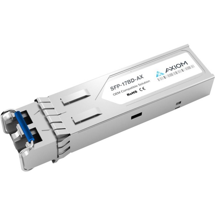 Axiom 1000BASE-BX10-D SFP Transceiver w/ DDM for Rad - SFP-17BD (Downstream)