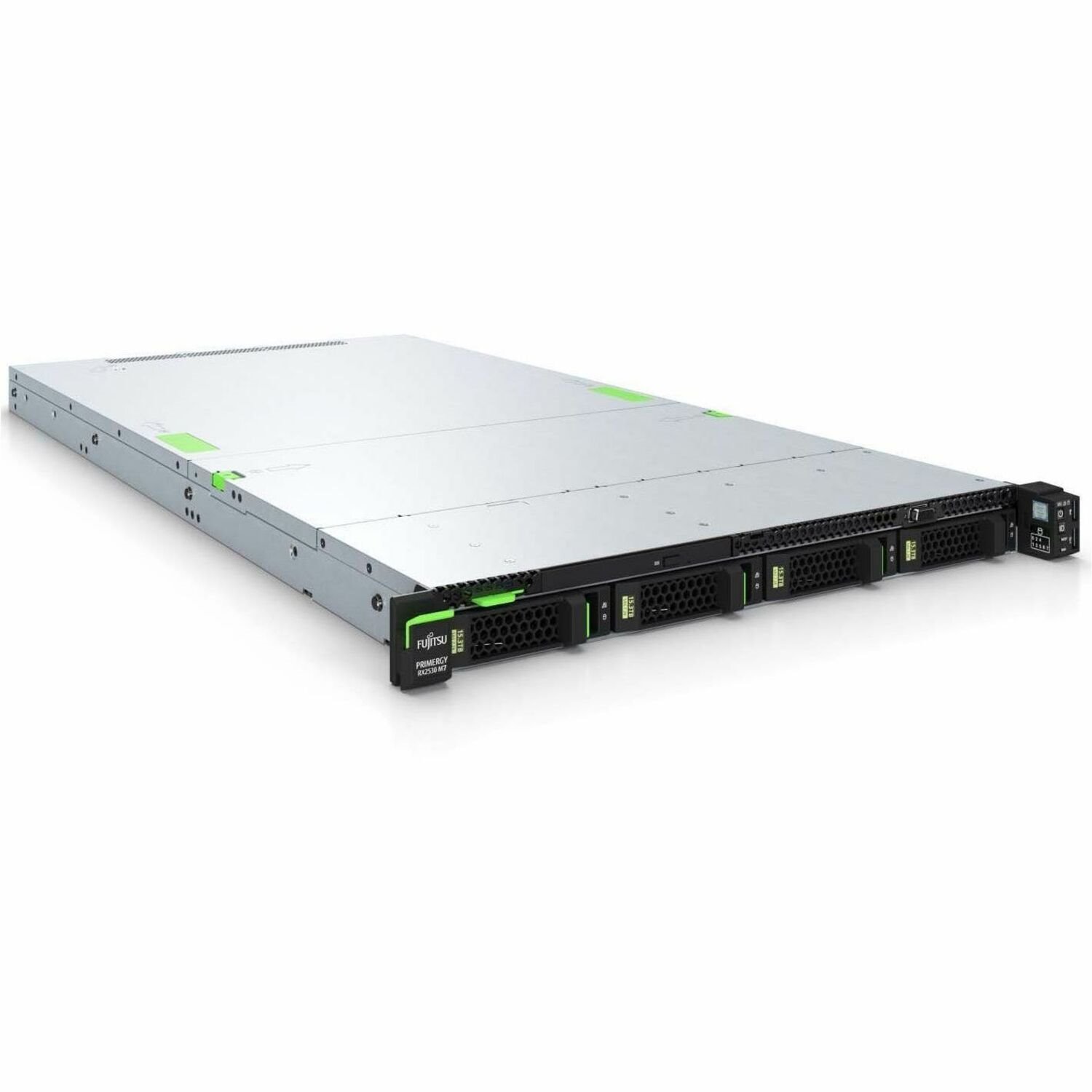 Fujitsu PRIMERGY RX2530 M7 1U Rack Server - Xeon Silver 4410Y 2 GHz - 32 GB RAM - 12Gb/s SAS, Serial ATA Controller