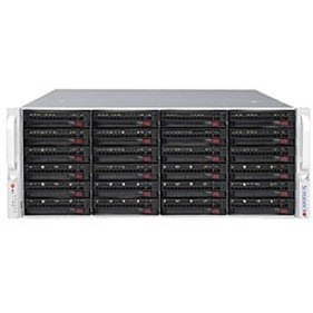 Supermicro SuperServer 6048R-E1CR24L Server Barebone System - 4U Rack-mountable - Socket R3 LGA-2011 - 2 x Processor Support