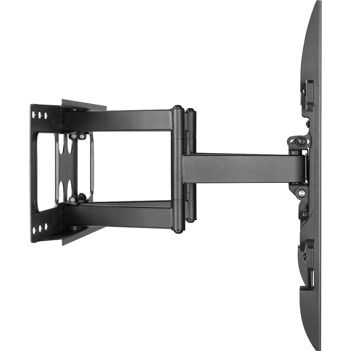 V7 WM1FM80 Full-Motion TV Wall Mount - 43" to 80" Screen Support - 132lbs/60kg Load Capacity - 200 X 200 VESA Standard 600 X 400 MAX VESA - Tilt/Swivel