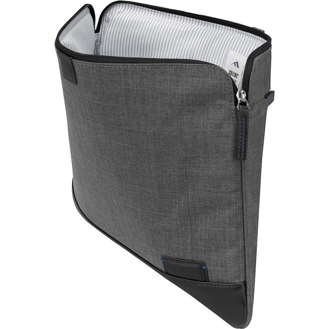 Brenthaven Collins 1934 Carrying Case (Sleeve) for 7" to 11.6" MacBook Air - Charcoal, Heather Gray