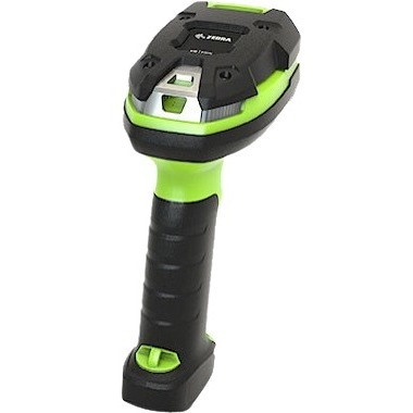 Zebra LI3678-ER Handheld Barcode Scanner - Wireless Connectivity - Industrial Green