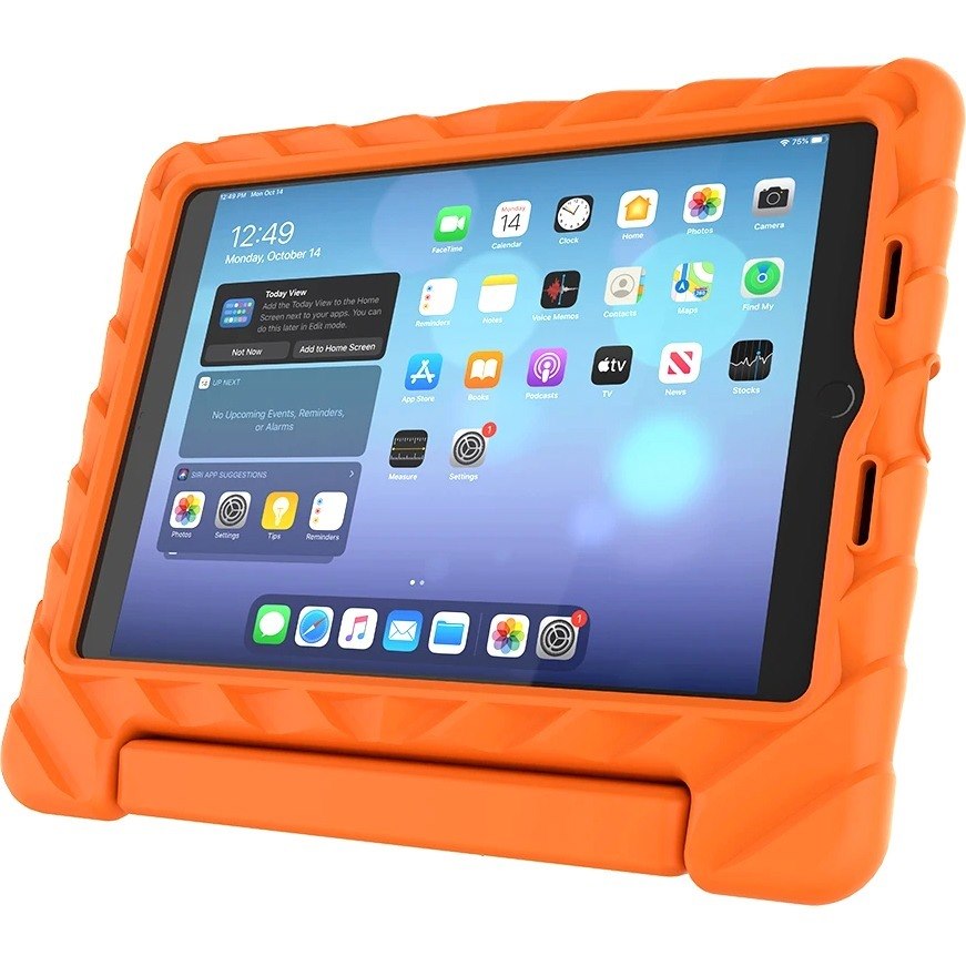 Gumdrop FoamTech Rugged Carrying Case for 10.2" Apple iPad (7th Generation), iPad (8th Generation) Tablet - Orange