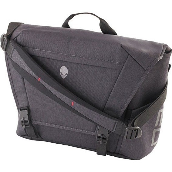 Mobile Edge Alienware Carrying Case (Messenger) Notebook, Tablet - Gray, Black