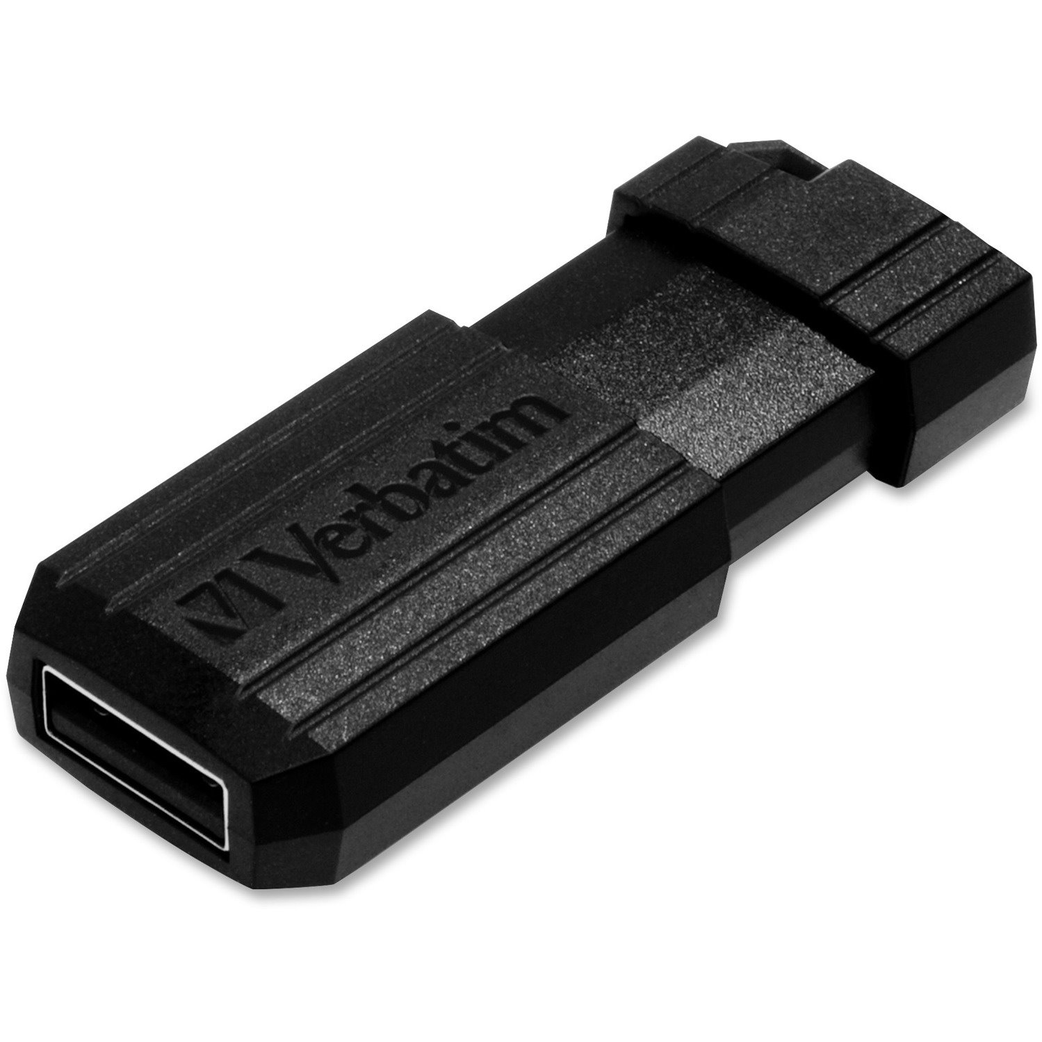 Verbatim 16GB Pinstripe USB Flash Drive - Black