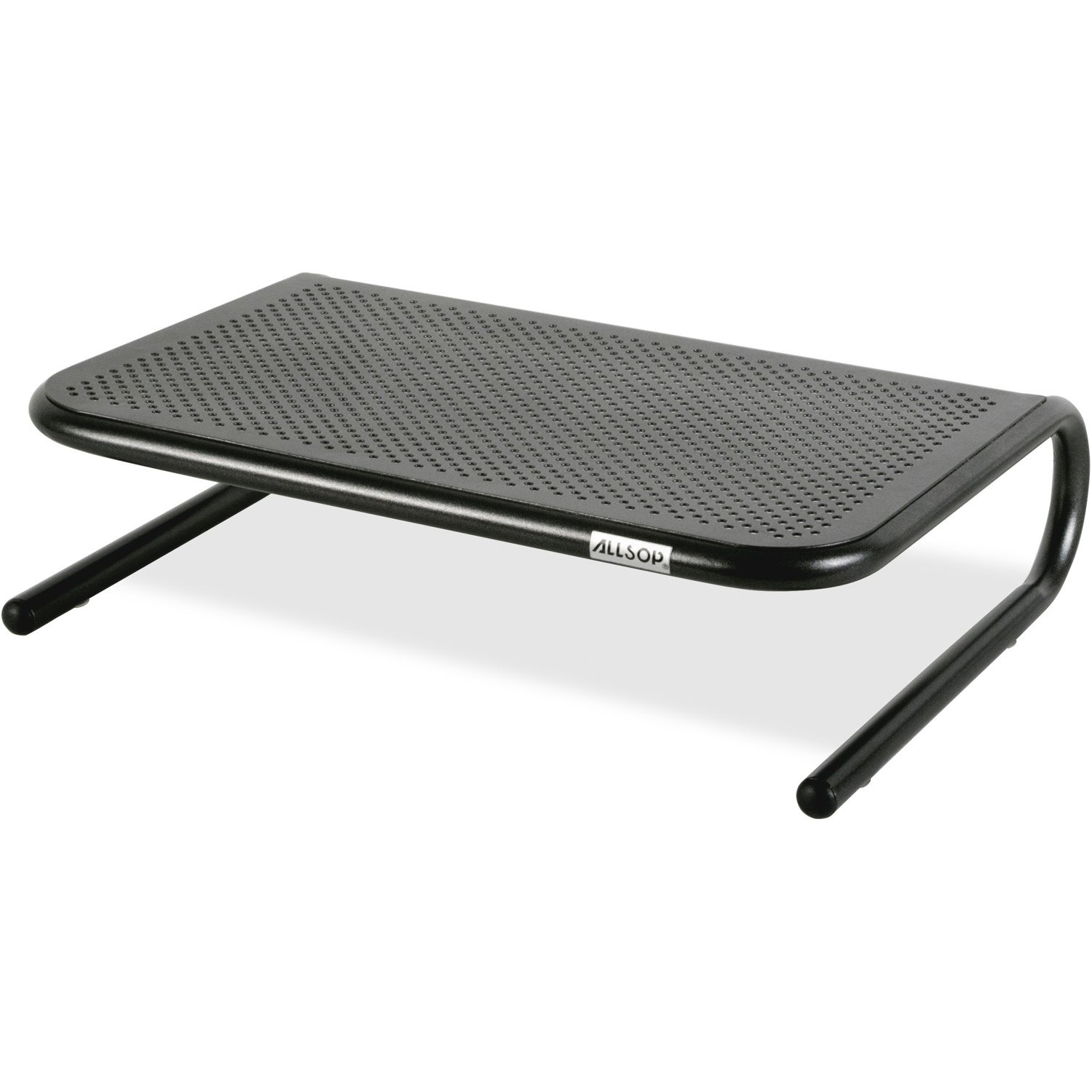 Allsop Metal Art Jr. Monitor Stand 14-Inch Wide Platform - Pearl Black (30165)