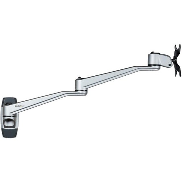 StarTech.com Wall Mount Monitor Arm, Articulating/Adjustable Ergonomic VESA Monitor Arm (20" Long), Display up to 34" (30.9lb/14kg)