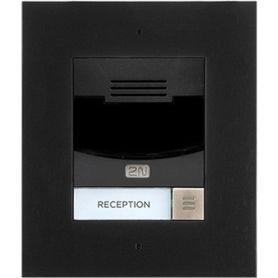 2N IP Solo Intercom Sub Station for Home, Door Entry - Black