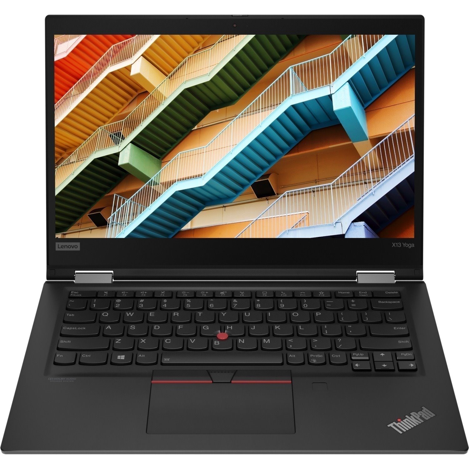 Lenovo ThinkPad X13 Yoga Gen 1 20SYS0A800 13.3" Touchscreen Convertible 2 in 1 Notebook - Full HD - 1920 x 1080 - Intel Core i5 10th Gen i5-10210U Quad-core (4 Core) 1.60 GHz - 8 GB Total RAM - 256 GB SSD - Black