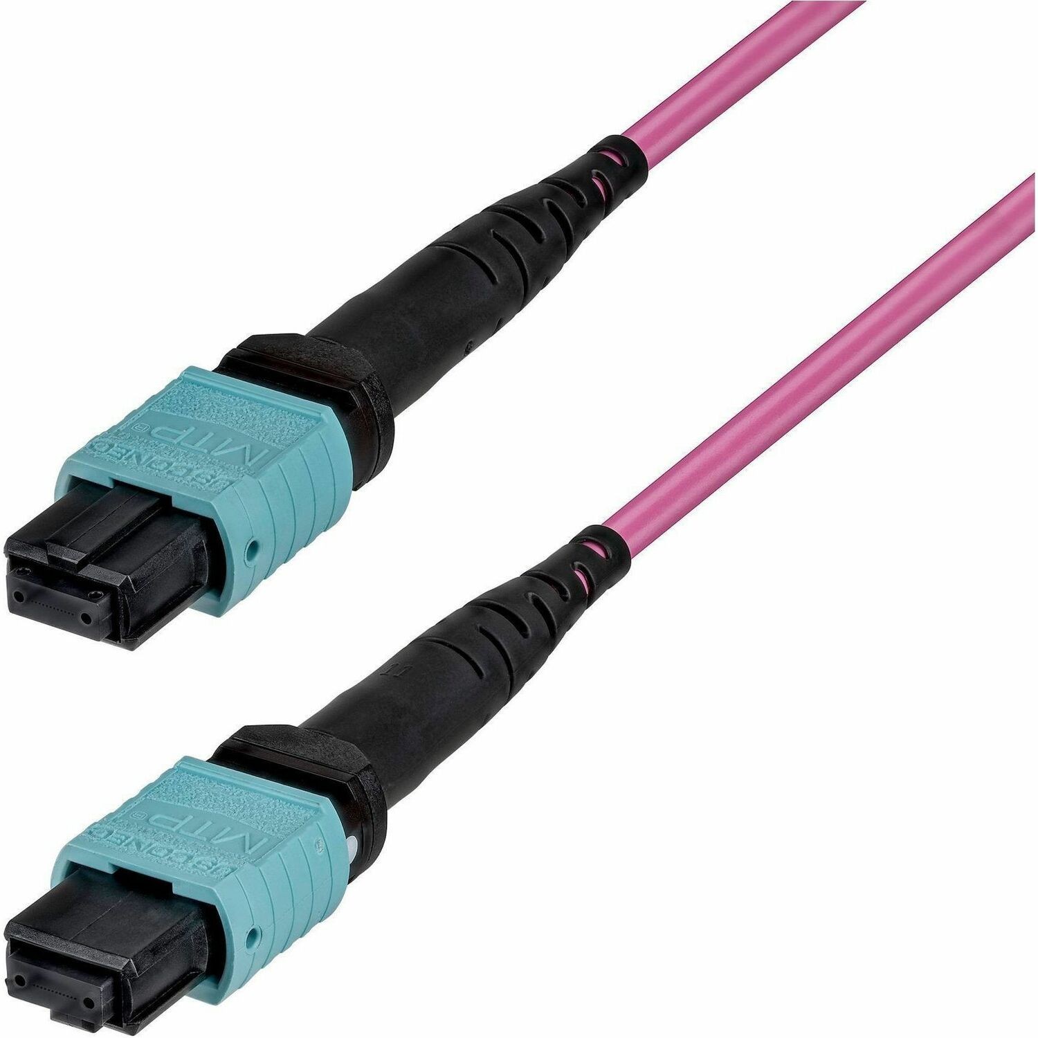 StarTech 3m (10ft) MTP&reg;/MPO Fiber Optic Cable, 12F Type-B, OM4 Multimode MTP/PC Female Fiber Jumper, 50/125, OFNP Plenum
