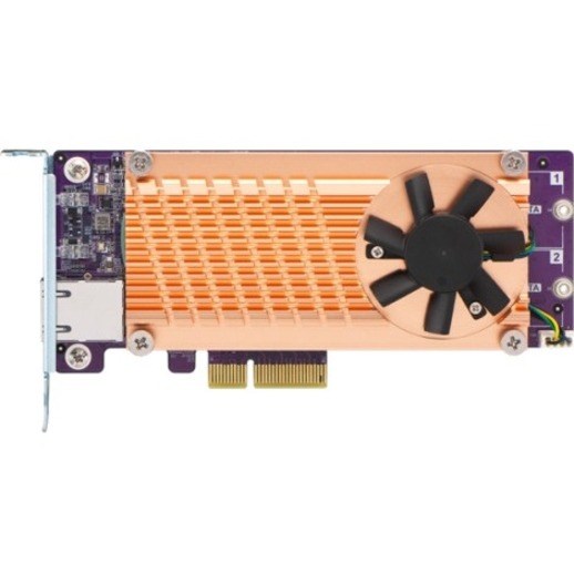 QNAP QM2-2S10G1TA M.2 to PCI Express Adapter