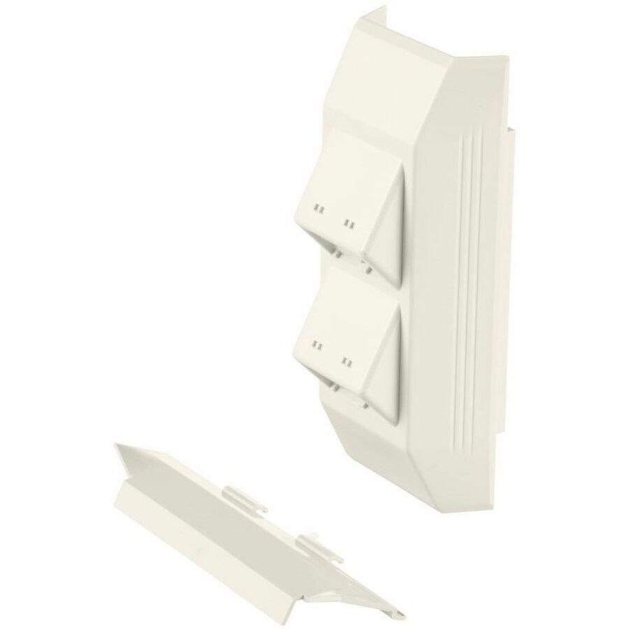 Panduit Surface Raceway, T-45 Snap-On Hinged Data Bracket, White