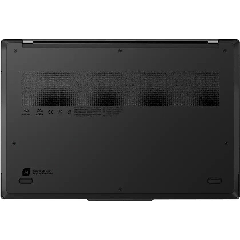 Lenovo ThinkPad Z16 Gen 1 21D4001UUS 16" Notebook - WUXGA - AMD Ryzen 5 PRO 6650H - 16 GB - 256 GB SSD - English Keyboard - Arctic Gray, Black