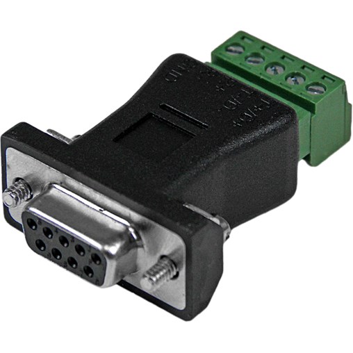 StarTech.com RS422 RS485 Serial DB9 to Terminal Block Adapter