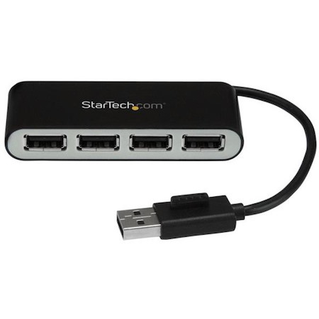 StarTech.com 4 Port USB Hub 4 x USB 2.0 port ? Bus Powered ? USB Adapter? USB Splitter? Multi Port USB Hub? USB 2.0 Hub