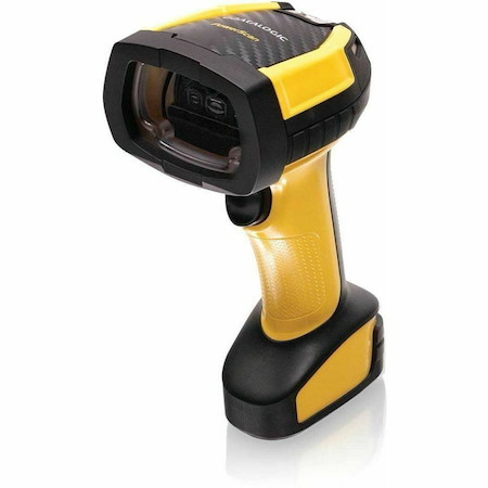 Datalogic PowerScan PD9630-DPX Rugged Industrial, Inventory Handheld Barcode Scanner Kit - Wireless Connectivity - Black, Yellow