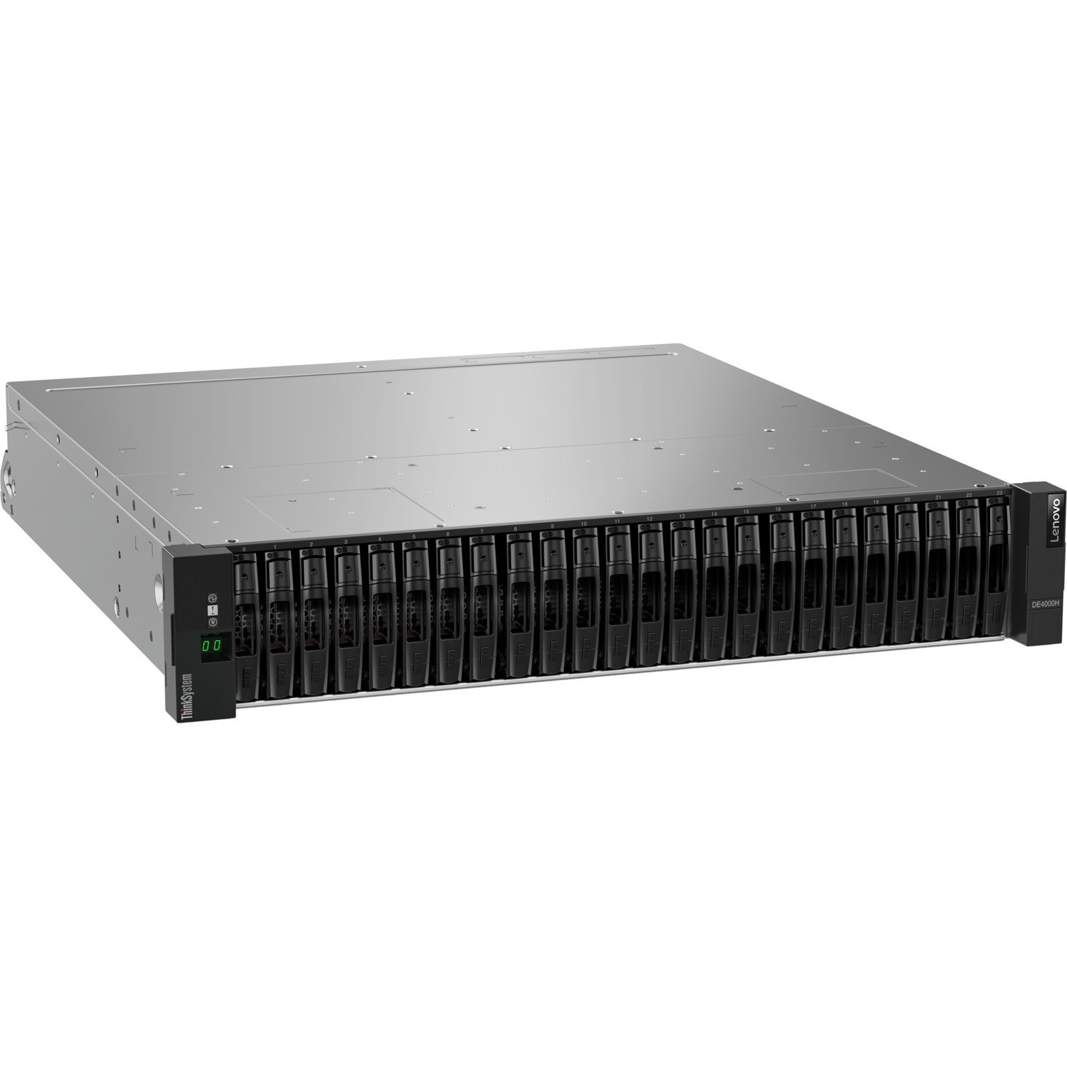 Lenovo ThinkSystem DE4000H 24 x Total Bays DAS/SAN Storage System - 2U Rack-mountable