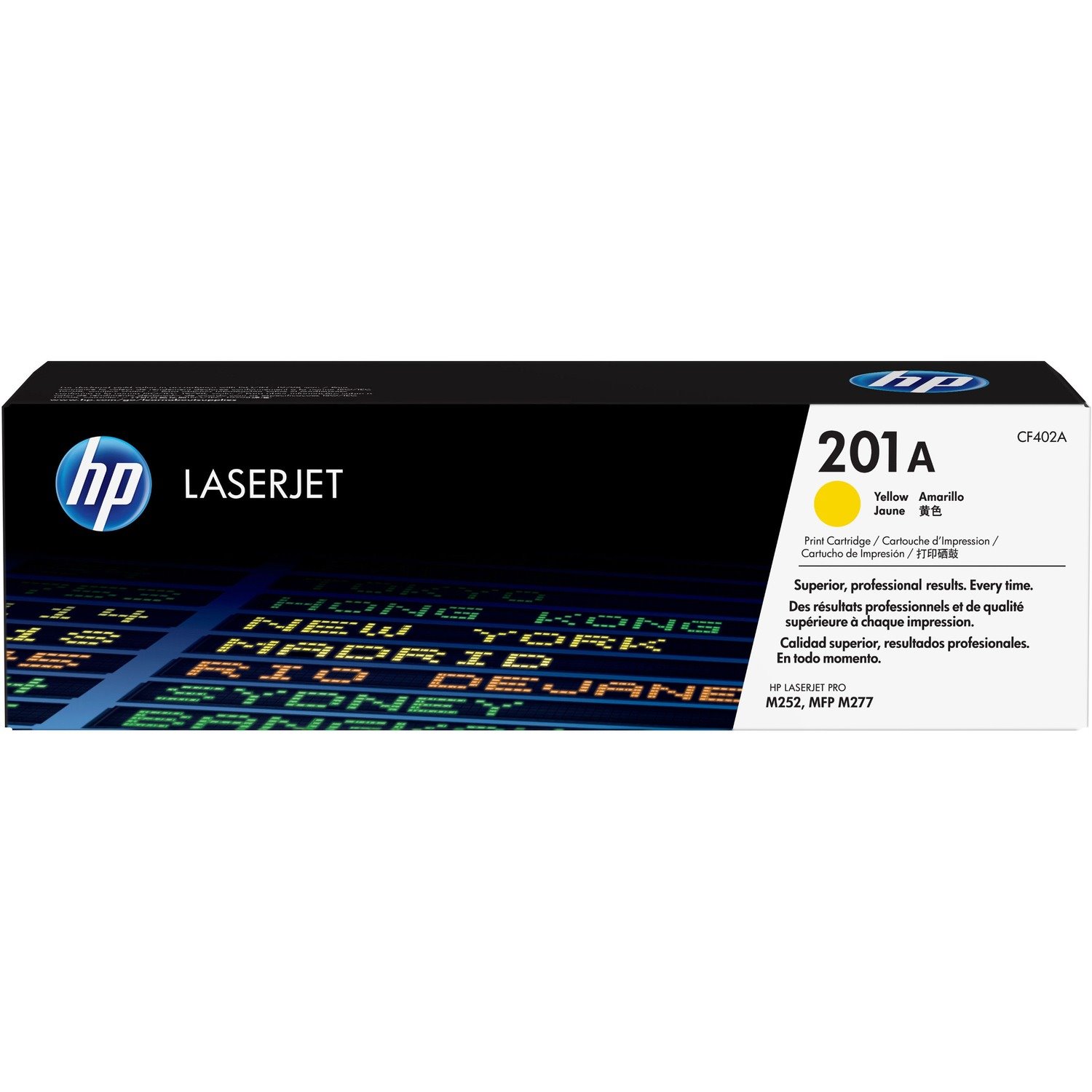 HP 201A Original Laser Toner Cartridge - Yellow - 1 Each