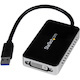 StarTech.com USB 3.0 to DVI External Video Card Multi Monitor Adapter with 1-Port USB Hub â€" 1920x1200
