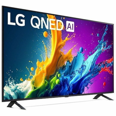 LG 75QNED80TUC 75" Smart LED-LCD TV - 4K UHDTV - Black, Silver