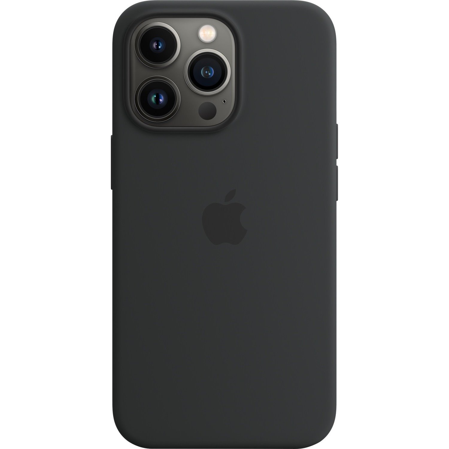 Apple Silicone Case for Apple iPhone 13 Pro Smartphone - Midnight