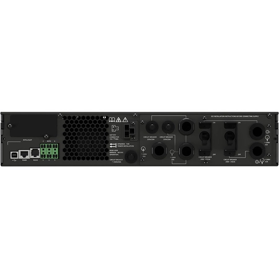 Vertiv Liebert GXT5 UPS 3kVA 208V L6-30P| Online Double Conversion Rack Mount/Tower | Energy Star Certified| Lead Acid| 1.0 PF (GXT5-3KL630RT2UXL)