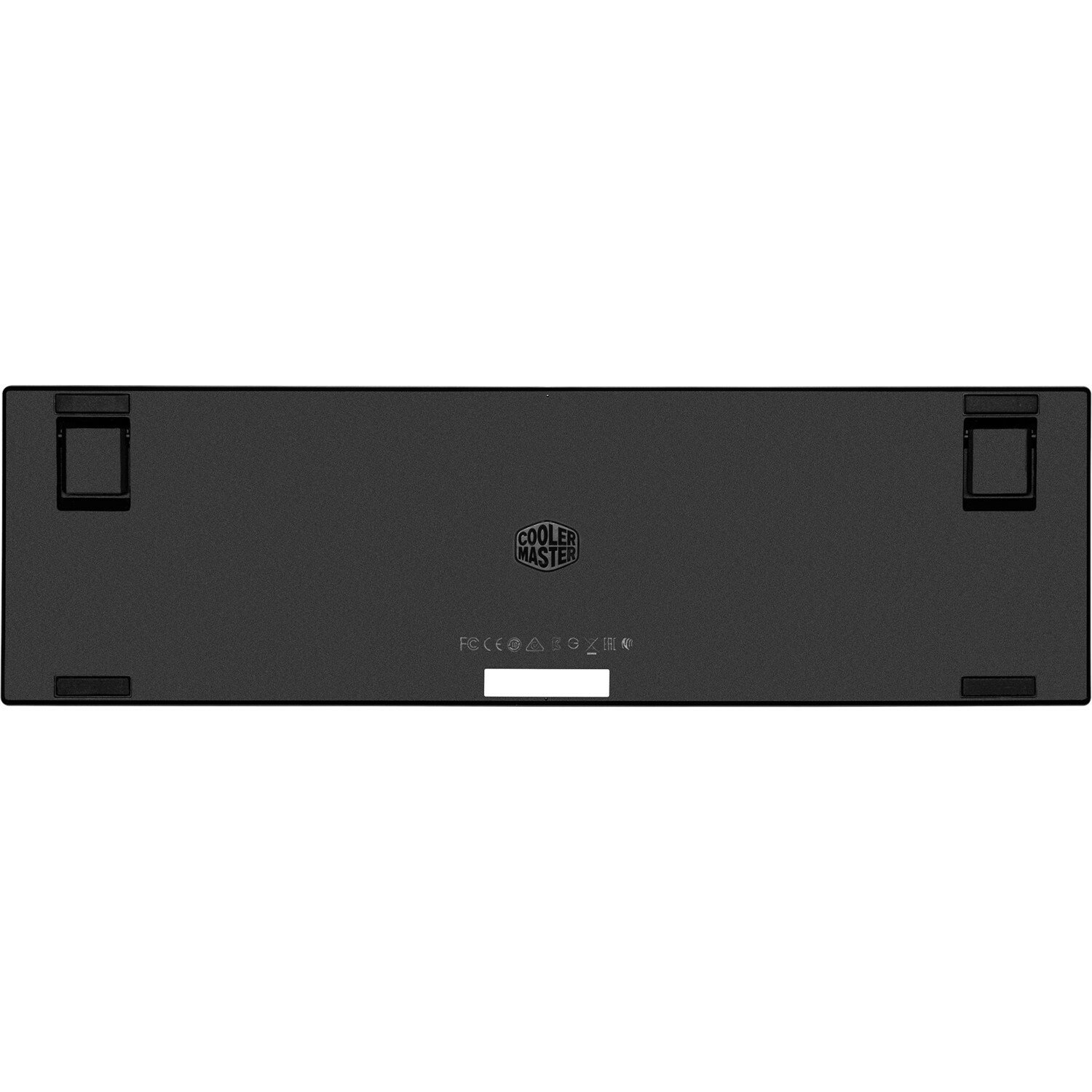 Cooler Master SK653 Gaming Keyboard - Wired/Wireless Connectivity - USB Type A Interface - RGB LED - English (US) - Silver/White