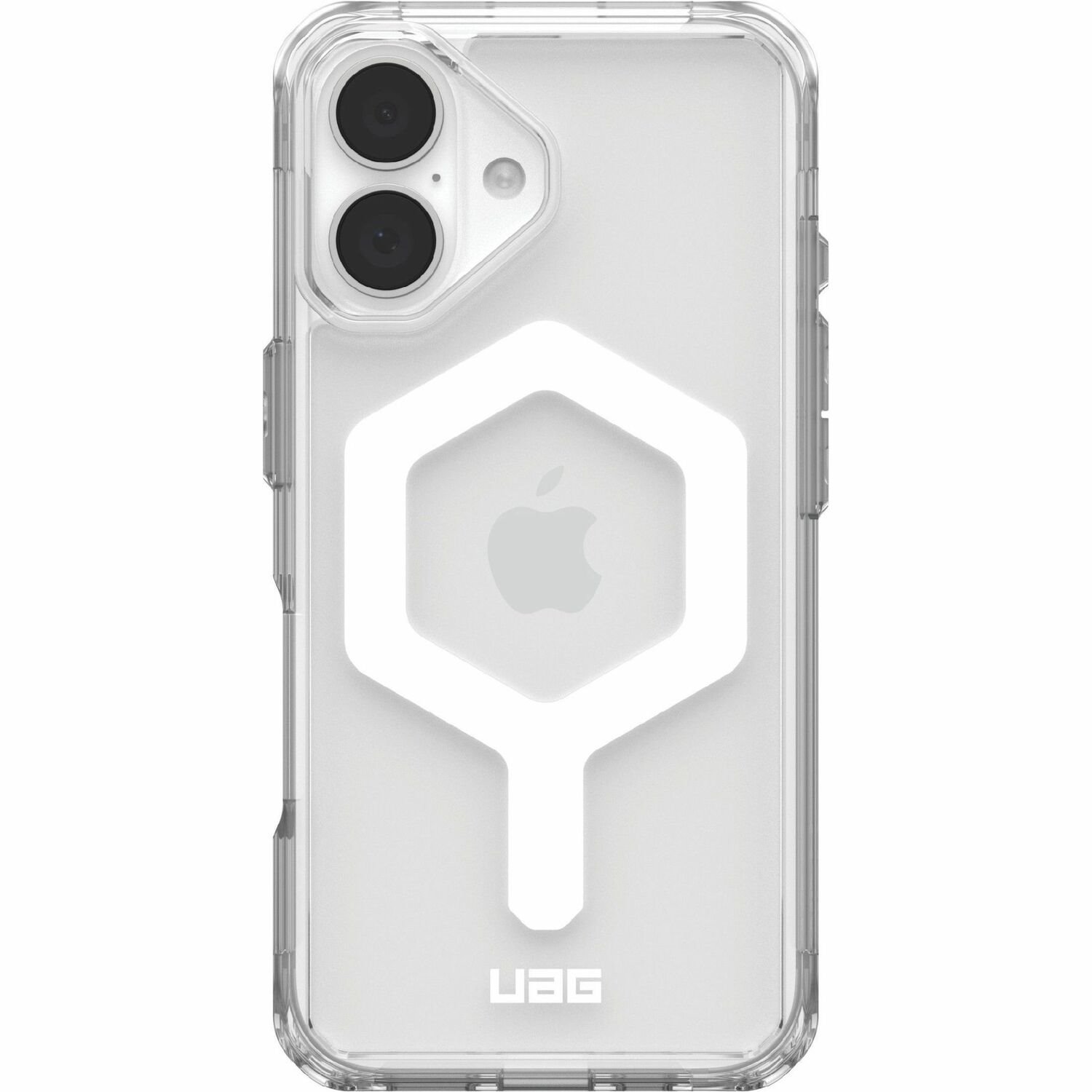 Urban Armor Gear Plyo iPhone 16 Case - Ice/White
