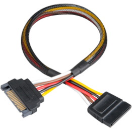 Akasa Power Extension Cord - 30 cm