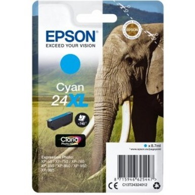 Epson Claria Photo HD High Yield Inkjet Ink Cartridge - Cyan Pack