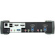 ATEN 2-Port USB 3.0 4K DisplayPort MST KVMP Switch (Cables Included)-TAA Compliant