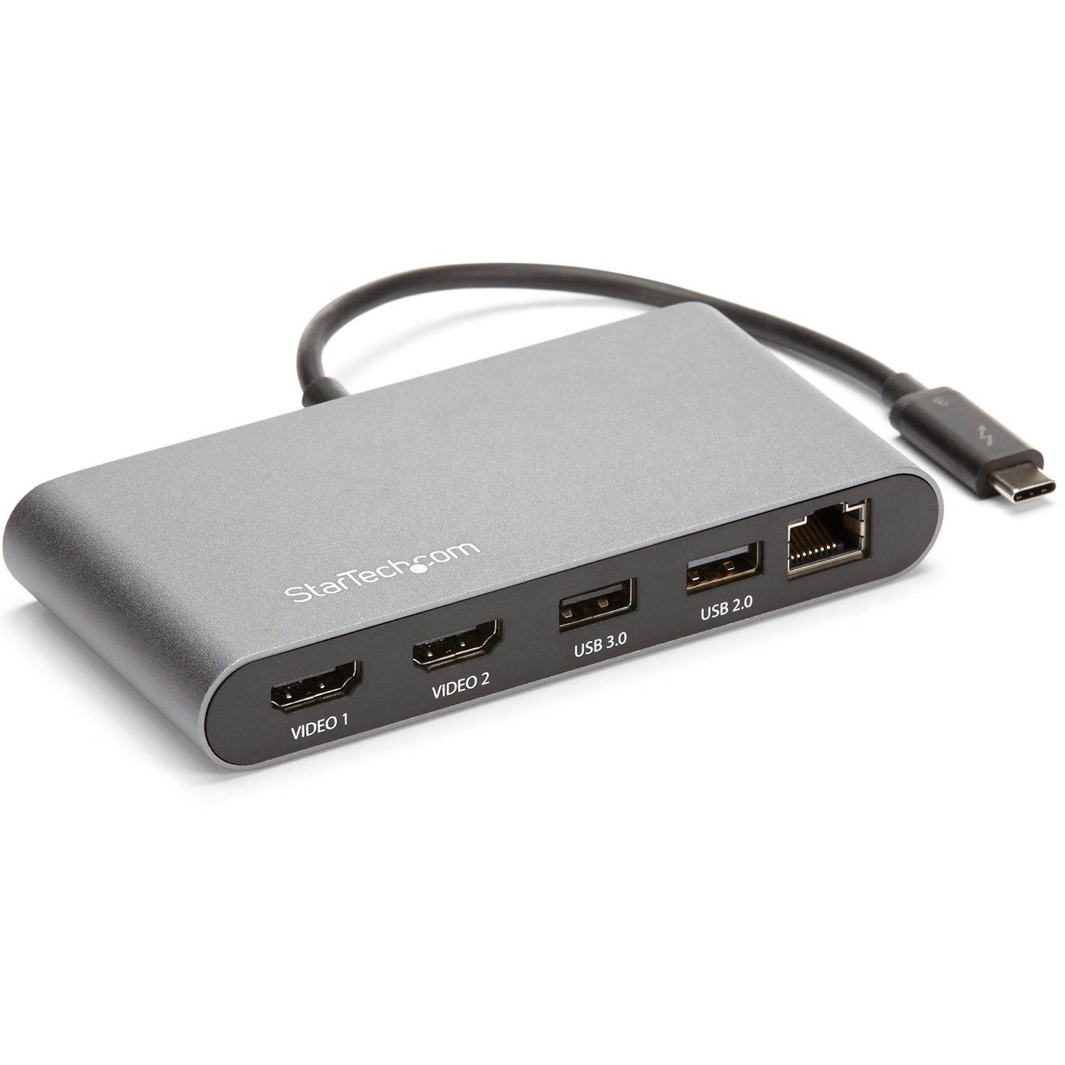 StarTech.com Mini Thunderbolt 3 Dock Dual 4K 6Hz HDMI - Mac/Windows Docking Station - Discontinued, Limited Stock, Replaced by TB3DKM2DPL
