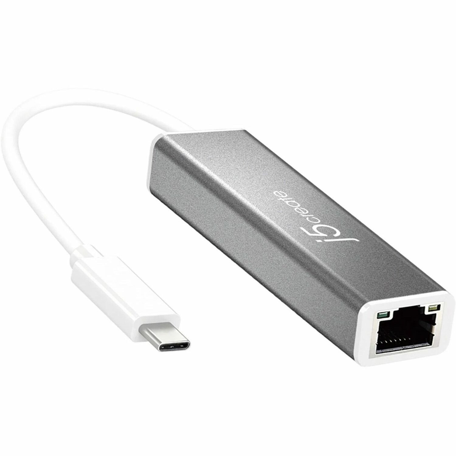 j5create JCE133G Gigabit Ethernet Adapter for MacBook, Ultrabook - 10/100/1000Base-T - Portable