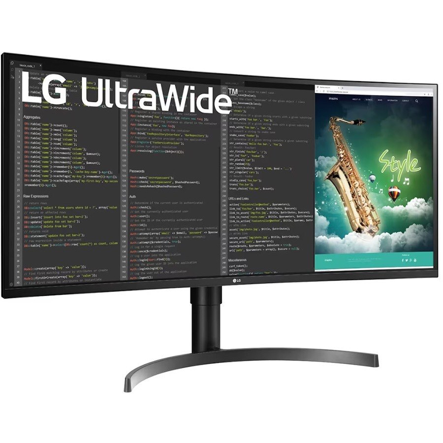 LG Ultrawide 35WN75CP-B 35" Class QHD Curved Screen LCD Monitor - 21:9