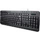 Adesso AKB-132UB Keyboard - Cable Connectivity - USB Interface - English (US) - Black