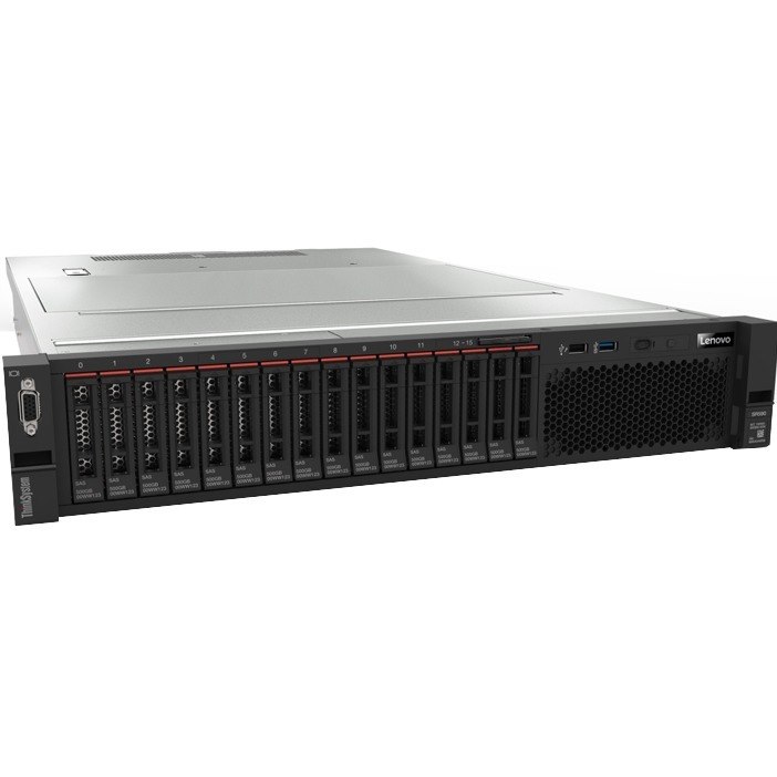 Lenovo ThinkSystem SR590 7X99A02JNA 2U Rack Server - 2 Xeon Gold 5118 2.30 GHz - 64 GB RAM - 12Gb/s SAS, Serial ATA/600 Controller
