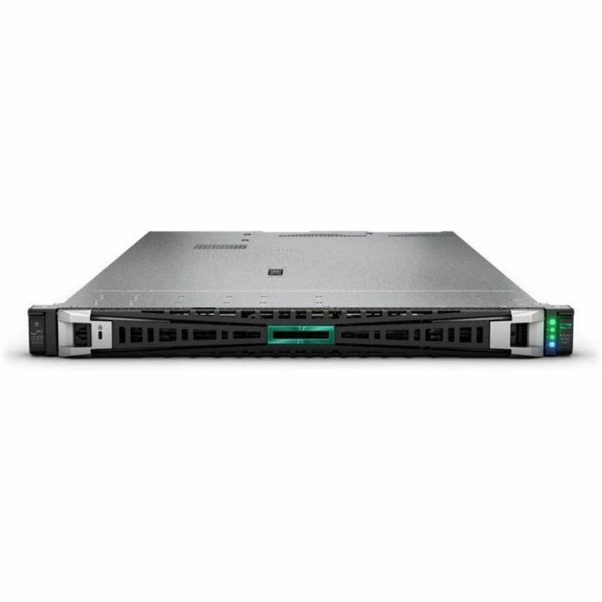 HPE ProLiant DL360 Gen11 1U Rack Server - 1 x Intel Xeon Silver 4510 2.40 GHz - 16 GB RAM - 960 GB SSD - (2 x 480GB) SSD Configuration - Serial ATA/600, NVMe, 12Gb/s SAS Controller